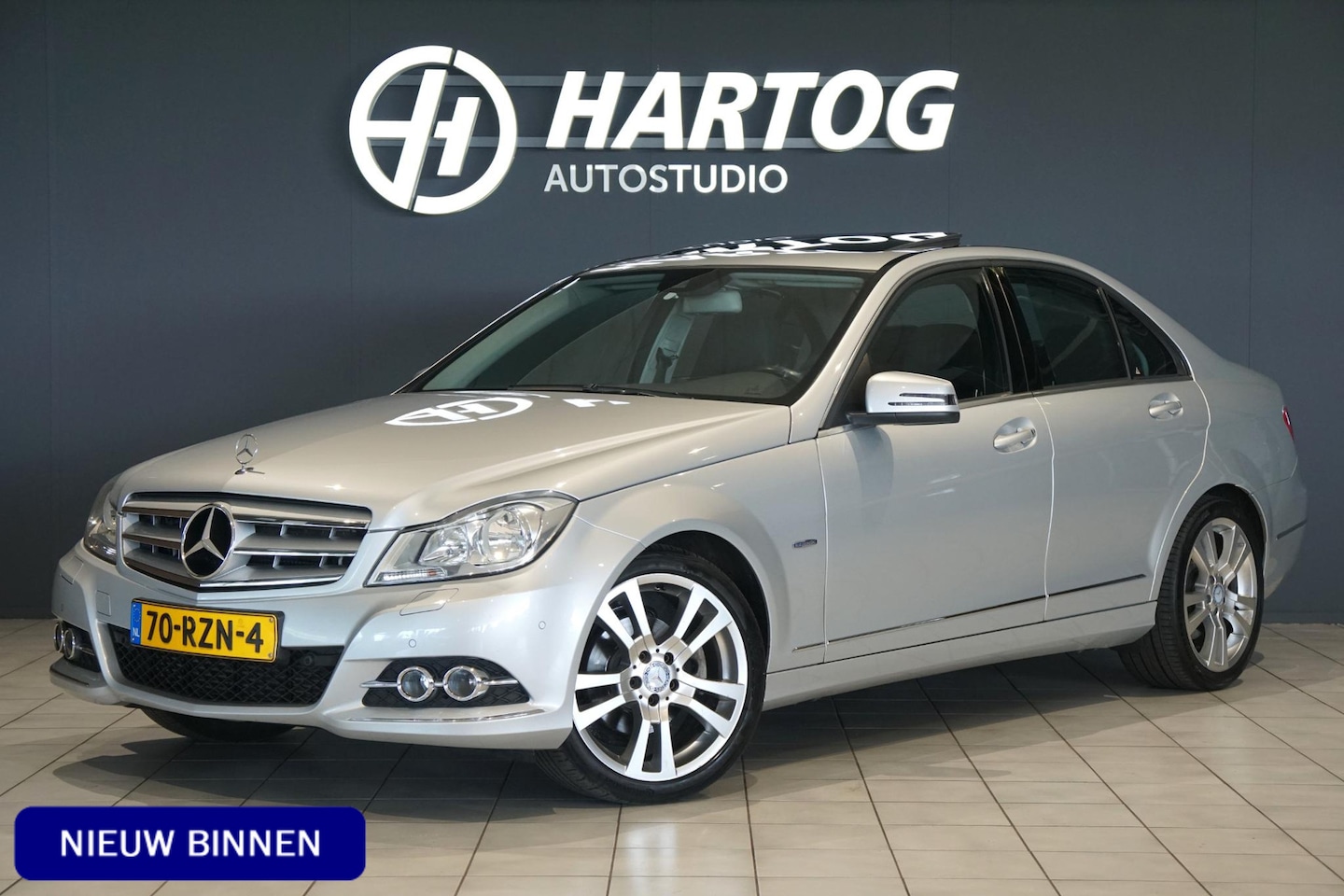 Mercedes-Benz C-klasse - 250 CDI BlueEFFICIENCY Elegance *INCL. BTW* + PANORANA / MEMORY / TREKHAAK / NAVI - AutoWereld.nl
