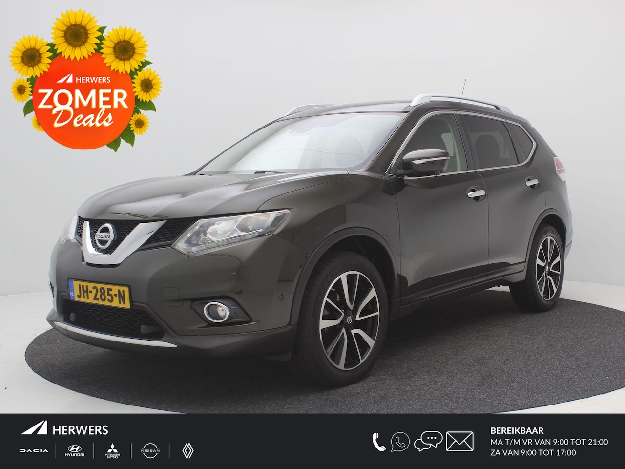 Nissan X-Trail - 1.6 DIG-T Tekna 163PK / Lederen bekleding / GROOT Glazenschuif-kanteldak / 1ste Eigenaar / - AutoWereld.nl