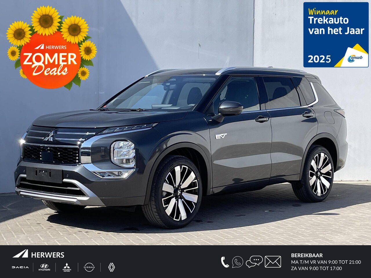 Mitsubishi Outlander - 2.4 PHEV Instyle / €3000,- Voordeel Op Nieuwprijs / Nieuw Model 2025 / Elektrische Range 8 - AutoWereld.nl