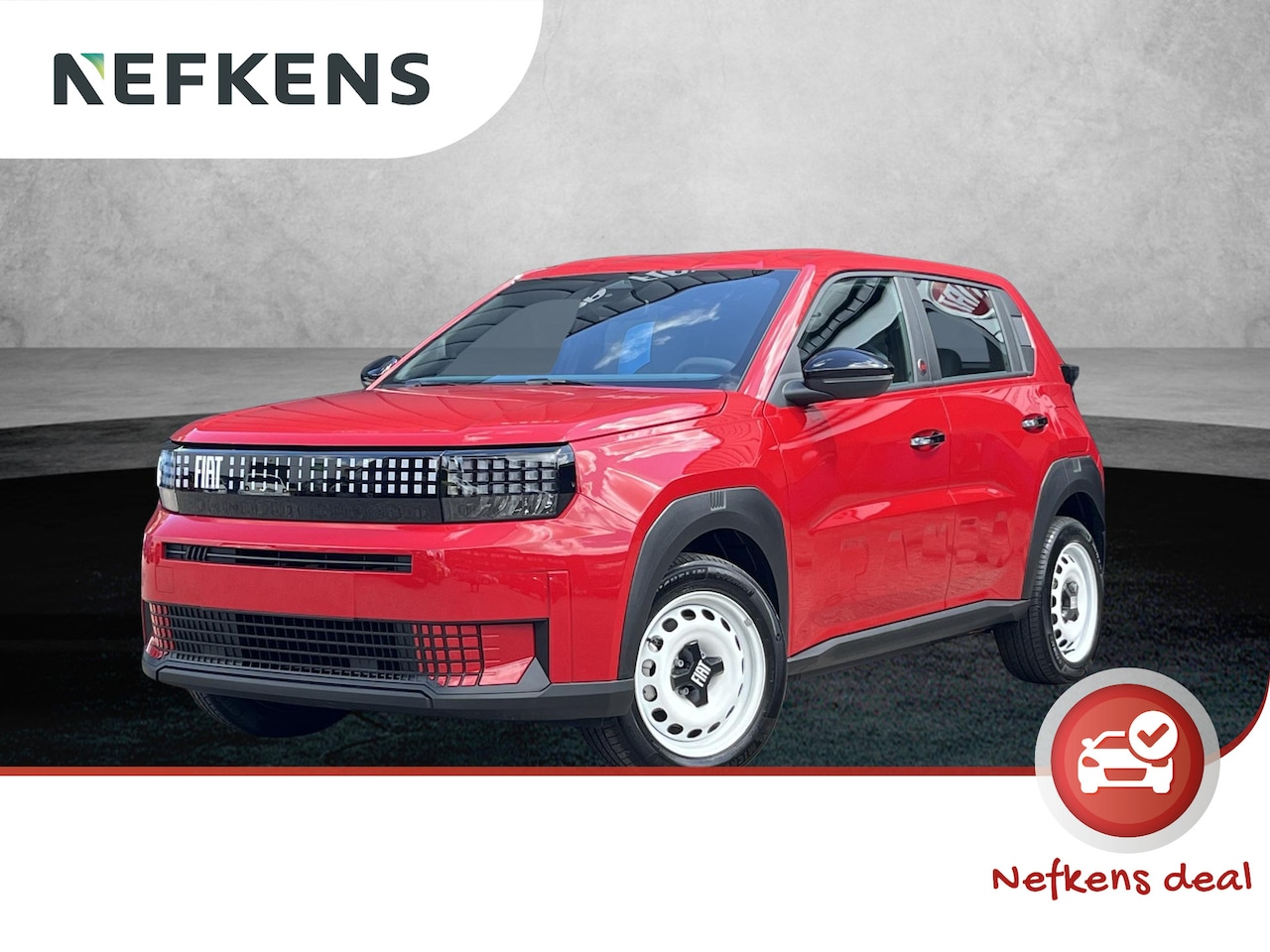 Fiat Grande Panda - RED 7.4 kW 44kWh | NIEUW | DIRECT LEVERBAAR - AutoWereld.nl