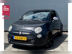Fiat 500 - BWJ 2011 | 0.9 TwinAir 86PK Blackjack | CLIMA | ZWARTE HEMEL | NAVI | XENON | LEDER/ALCANT