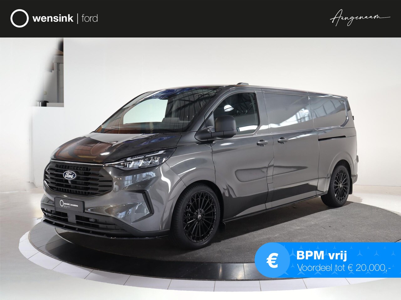 Ford Transit Custom - 320 2.0 TDCI L2 H1 Trend | AWD | Aut. | 170PK | 4X4 | Schuifdeur L+R | 3-zits | Navigatie - AutoWereld.nl