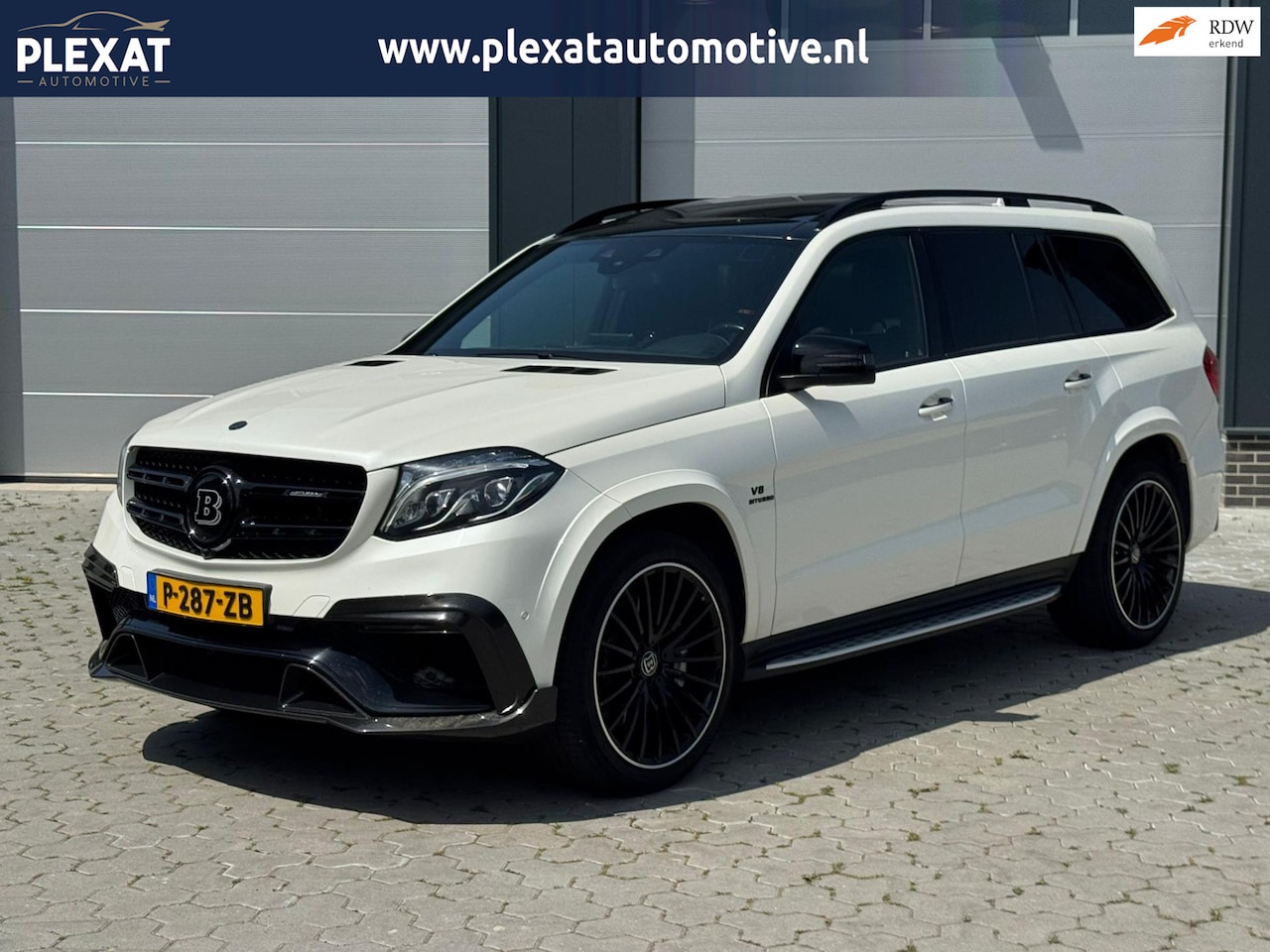 Mercedes-Benz GLS - AMG 63 4MATIC Aut. | UNIEK | BRABUS UITGEVOERD | 635+PK | Carbon | Panorama | 7-Persoons | - AutoWereld.nl