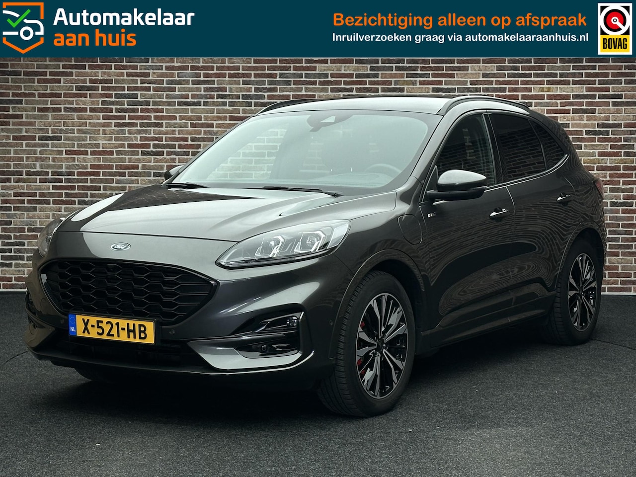 Ford Kuga - 2.5 PHEV ST-Line X Winterpack Trekhaak Stoelvrwm Parking Camera Headup - AutoWereld.nl