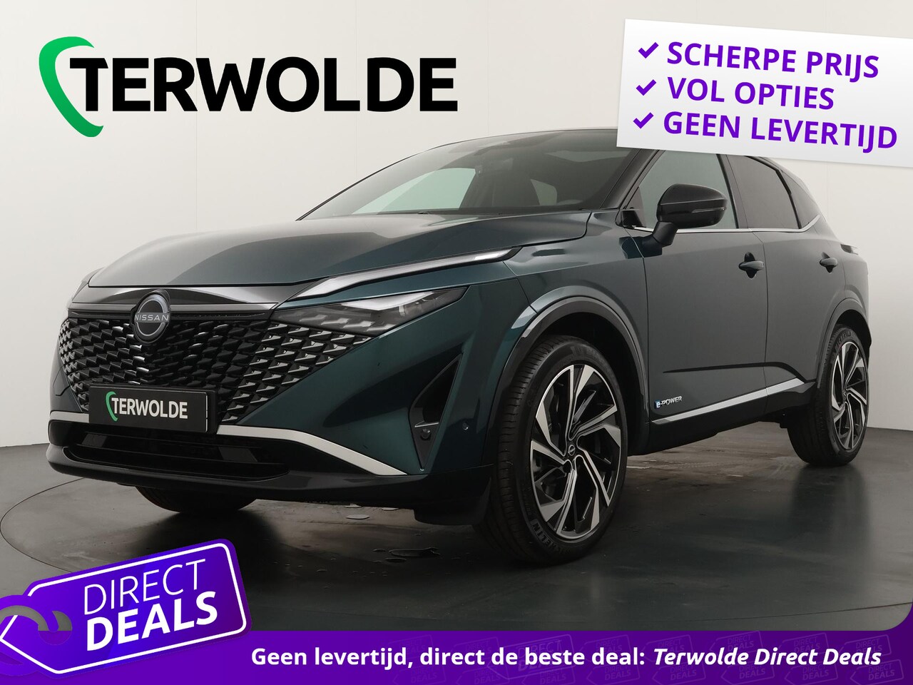 Nissan Qashqai - 1.5 e-Power Tekna Plus | €8.250 Korting! | Elektrische kofferklep | Bose audio | Massagest - AutoWereld.nl