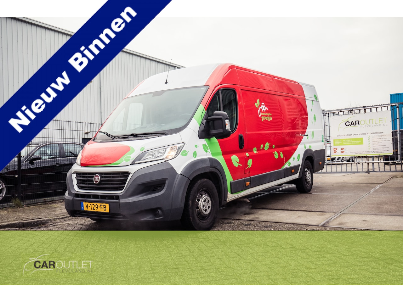 Fiat Ducato - Laadklep 35H 3.0 Natural Power L4H2 SUPERSCHOON CNG GAS = AF FABRIEK Zeer nette en goed on - AutoWereld.nl
