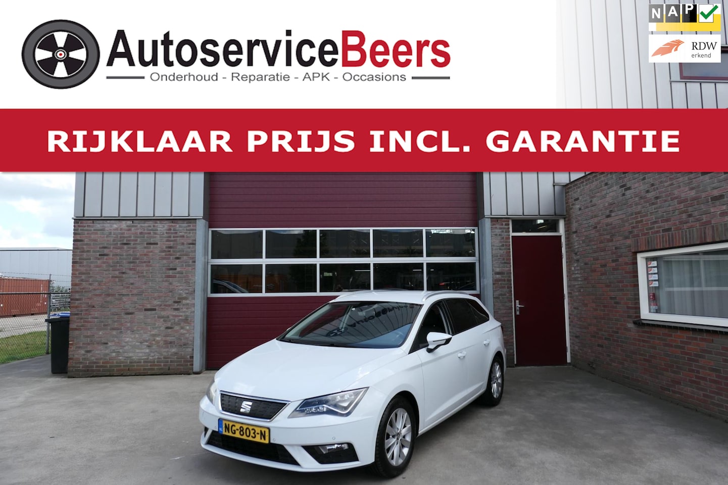 SEAT Leon ST - 1.0 EcoTSI Style Business Intense 1.0 EcoTSI Style Business Intense, Automaat, Trekhaak, PDC, Carplay, Rijklaarprijs incl. g - AutoWereld.nl
