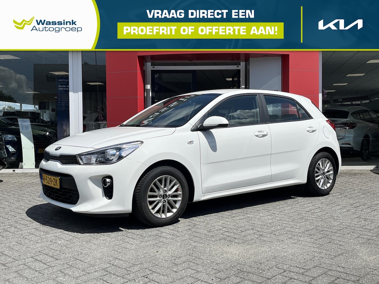 Kia Rio - 1.0 T-GDI EcoDynamics 100pk DynamicLine | Navigatie | Parkeer camera | Cruise control | - AutoWereld.nl