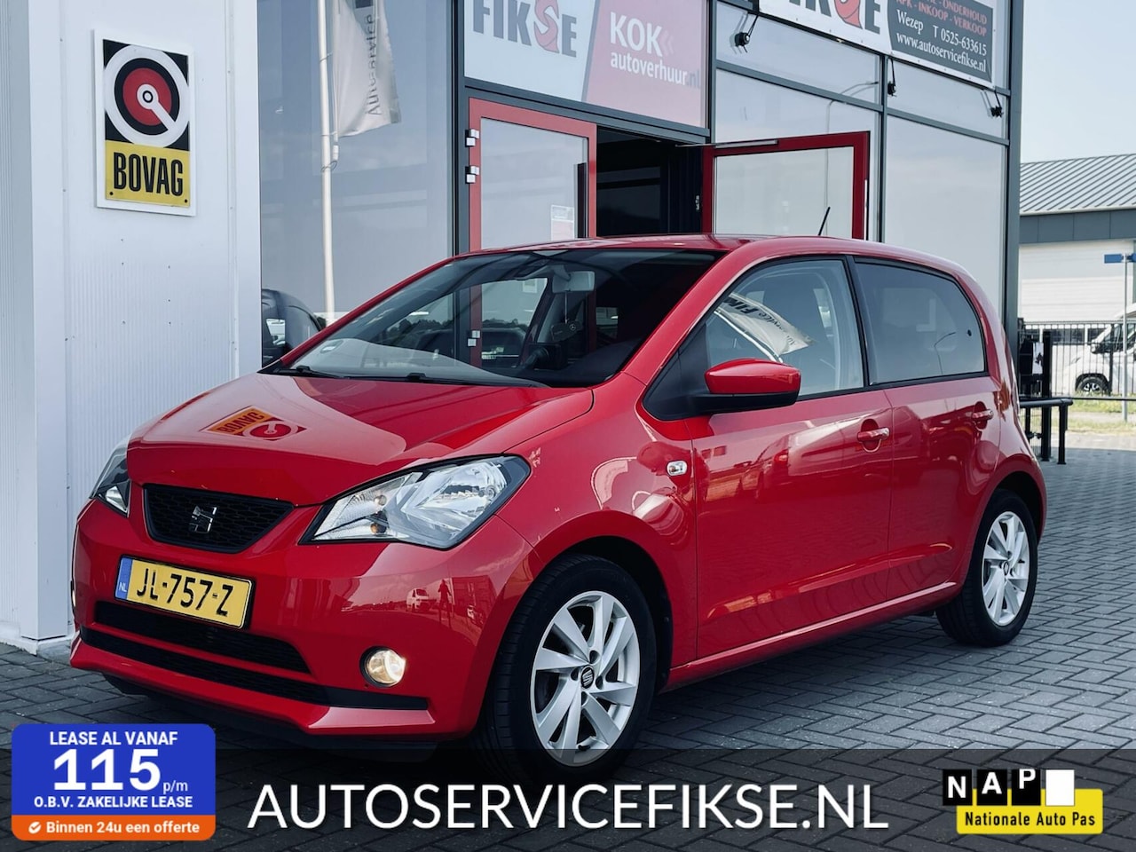 SEAT Mii - 1.0 SPORT CONNECT | PDC - NAVI - CRUISE - 15 INCH | - AutoWereld.nl