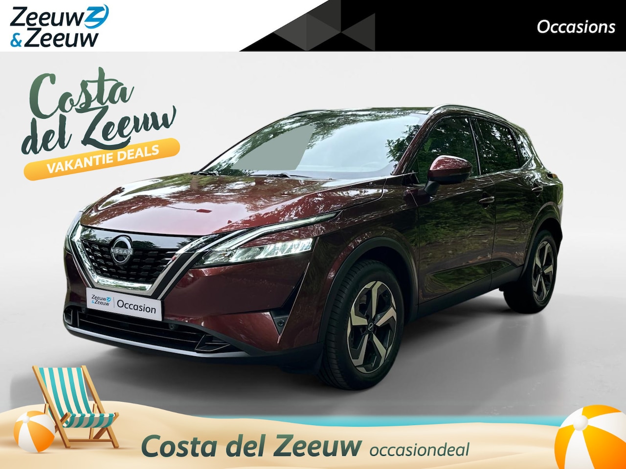 Nissan Qashqai - 1.5 e-Power Business Design | 360 Camera | Panoramisch dak | Android/Apple Carplay | Bluet - AutoWereld.nl