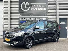 Dacia Lodgy - 1.6 SCe 102PK Stepway 7pers. Airco, CruiseControl, Navi, Isofix, Bluetooth, Trekhaak, Park