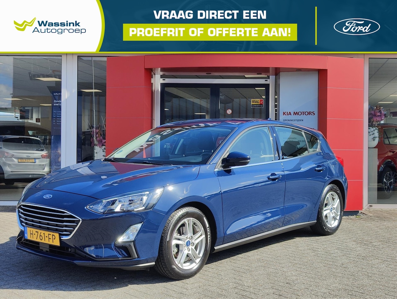 Ford Focus - 1.0 EcoBoost 125pk Trend Edition Business | Navigatie | Cruise Control | Airco | Parkeerse - AutoWereld.nl