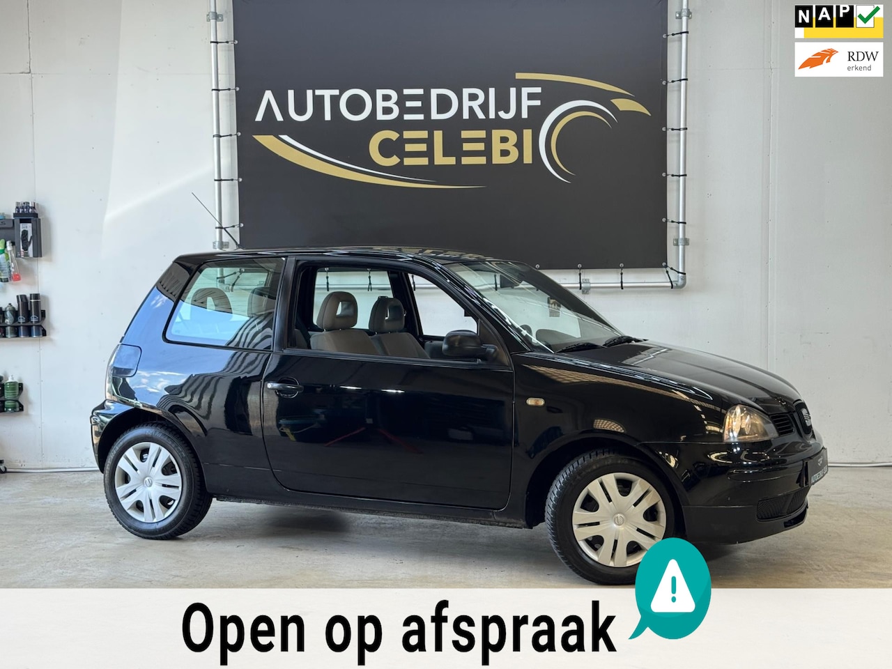 SEAT Arosa - 1.0i Stella 2001 ZWART 3DRS|NAP|APK - AutoWereld.nl