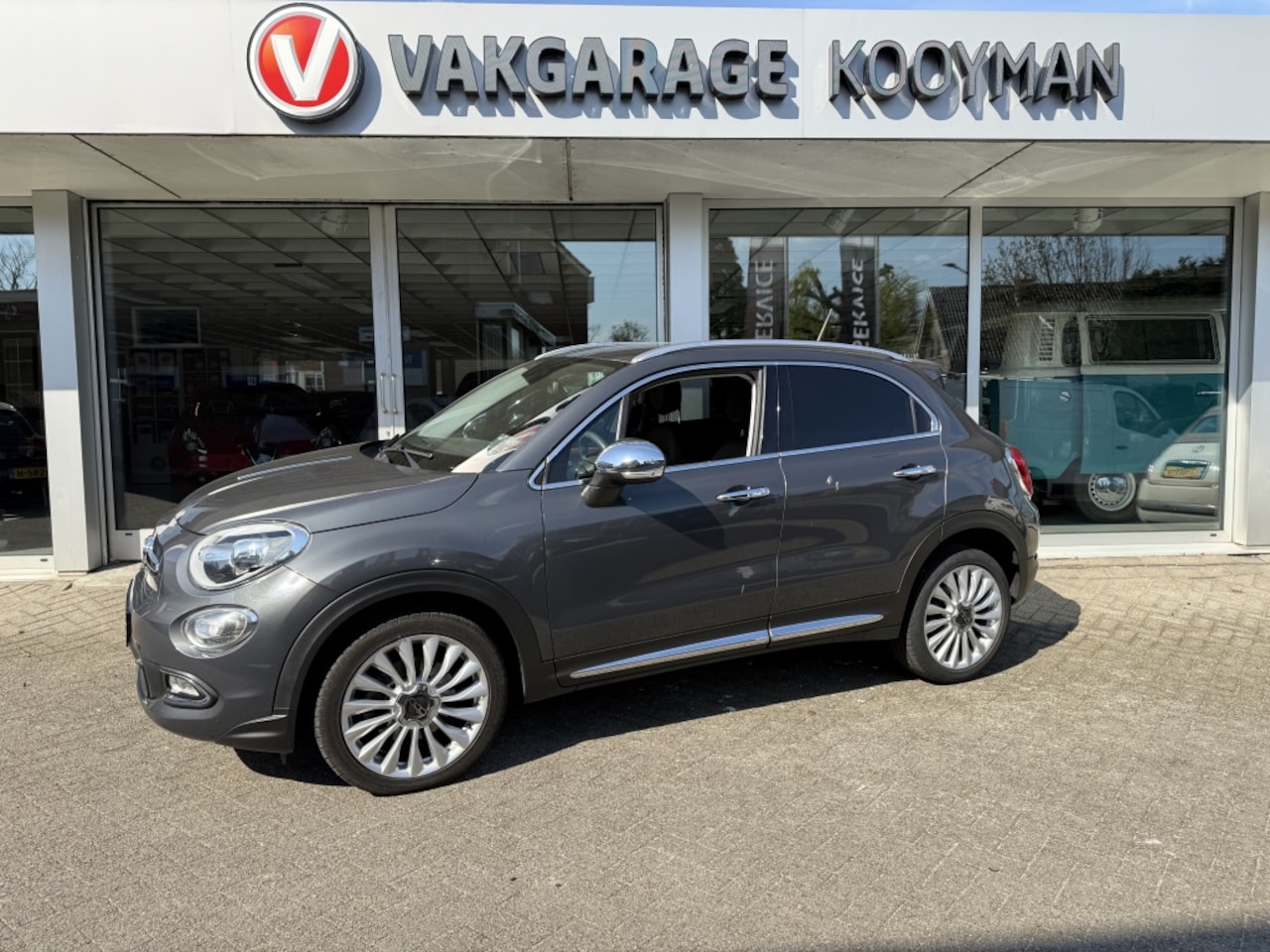 Fiat 500 X - 500X-1.4 Turbo Multiair Lounge | Automaat | Trekhaak | Navigatie | leer | - AutoWereld.nl