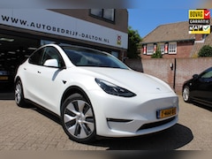 Tesla Model Y - Long Range AWD 75 kWh TREKHAAK / WIT LEER / AUTOPILOT / 1e EIG / incl. BTW / PANODAK