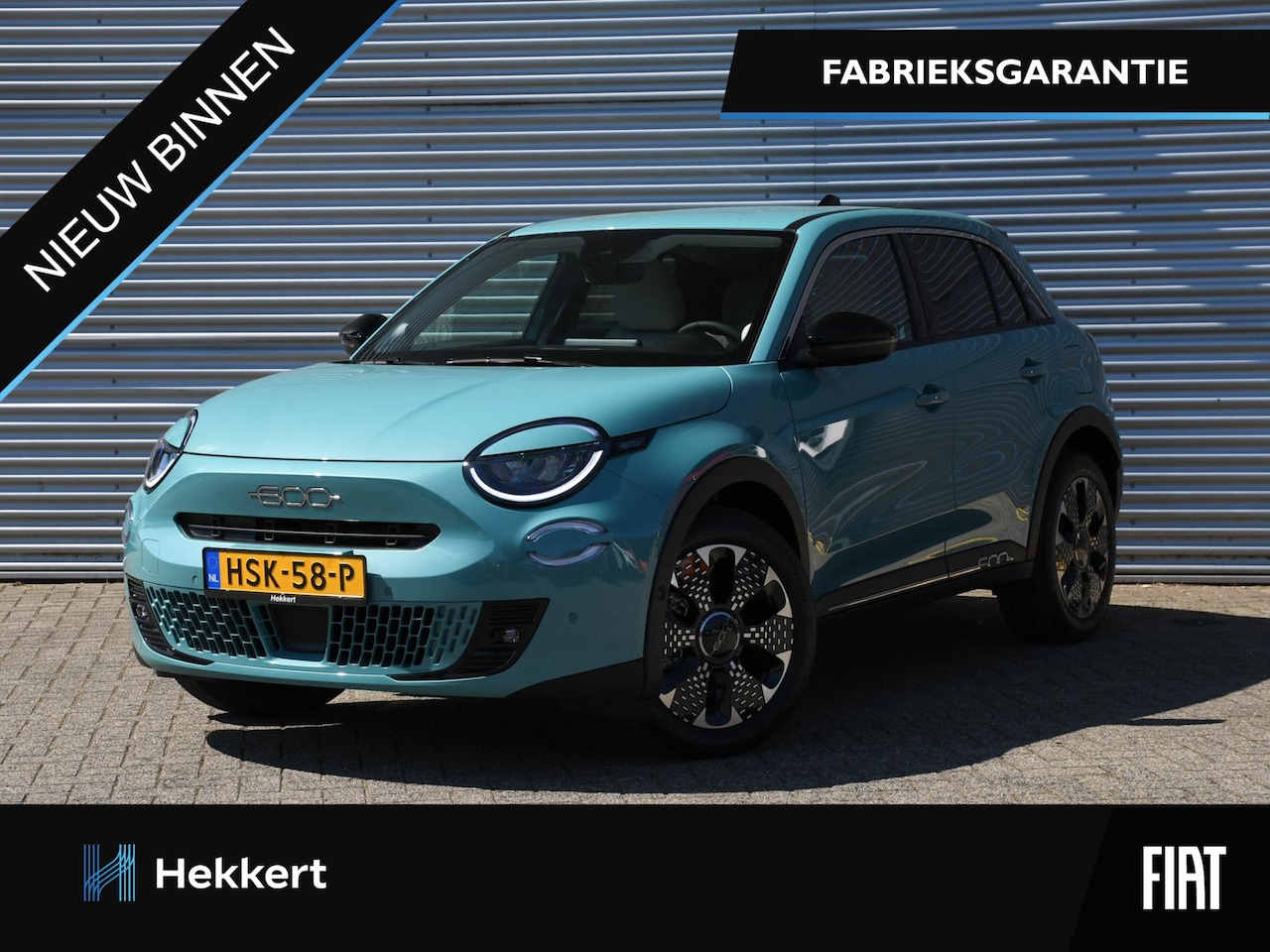 Fiat 600e - La Prima 54 kWh 156pk Automaat ADAPT. CRUISE | DODE HOEK | 18''LM | DAB | PDC + CAM. | APP - AutoWereld.nl