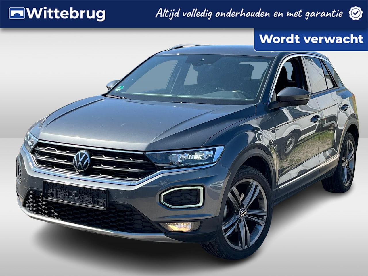 Volkswagen T-Roc - 1.5 TSI 150pk Sport DSG Automaat Camera / Navigatie / Sport-comfortstoelen / Achterklep, e - AutoWereld.nl