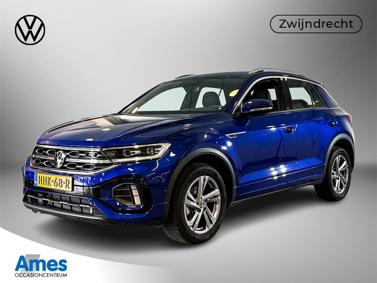 Volkswagen T-Roc - 1.5TSI 150pk DSG R-Line / Parkeersensoren / App-Connect / Stoelverwarming /Achteruitrijcam - AutoWereld.nl