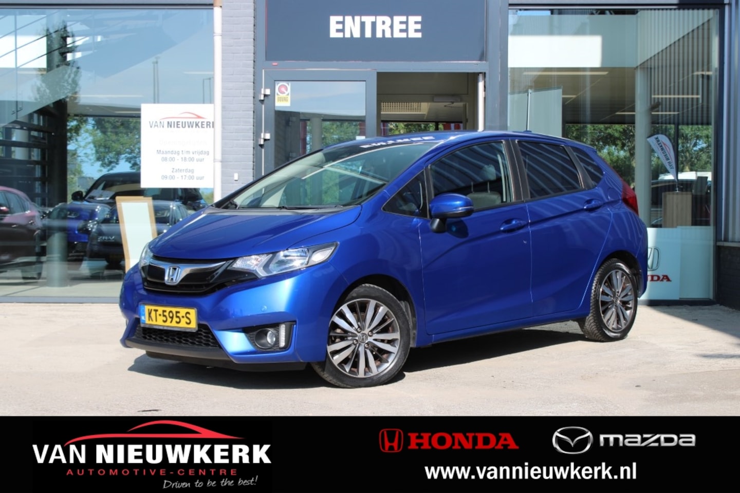 Honda Jazz - 1.3 i-VTEC 102pk CVT Elegance | Automaat | Navigatie | Cruise Control | - AutoWereld.nl