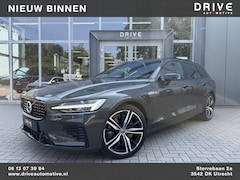Volvo V60 - T6 PHEV AWD R-Design |Pine Grey|Trekhaak|Luxury Seat Pack|