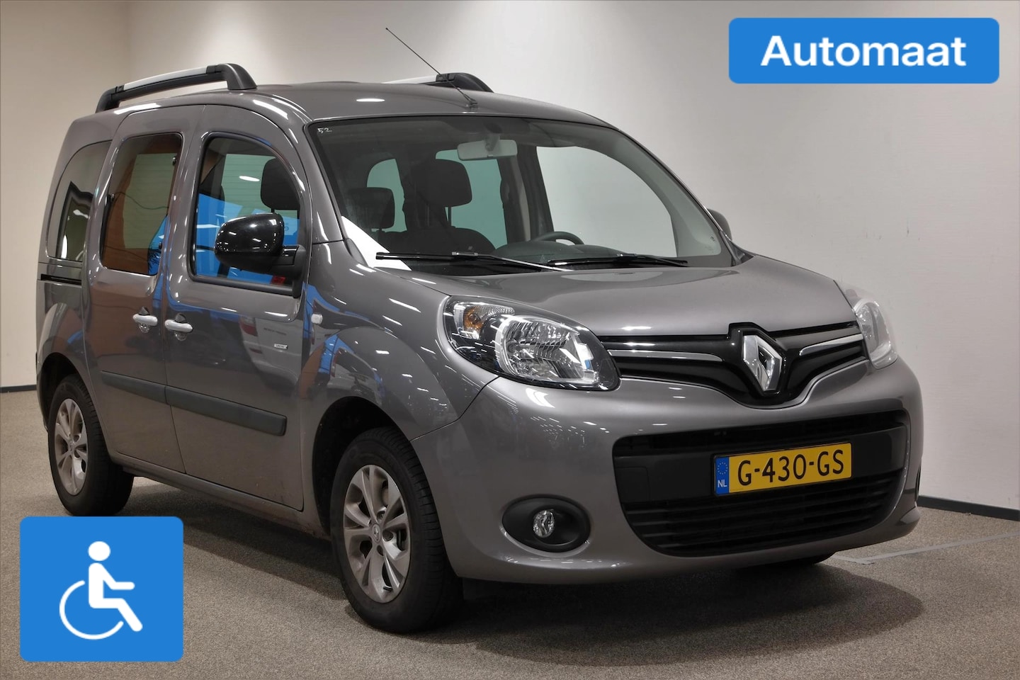 Renault Kangoo - Rolstoelauto Automaat 3+1 Luchtvering - AutoWereld.nl