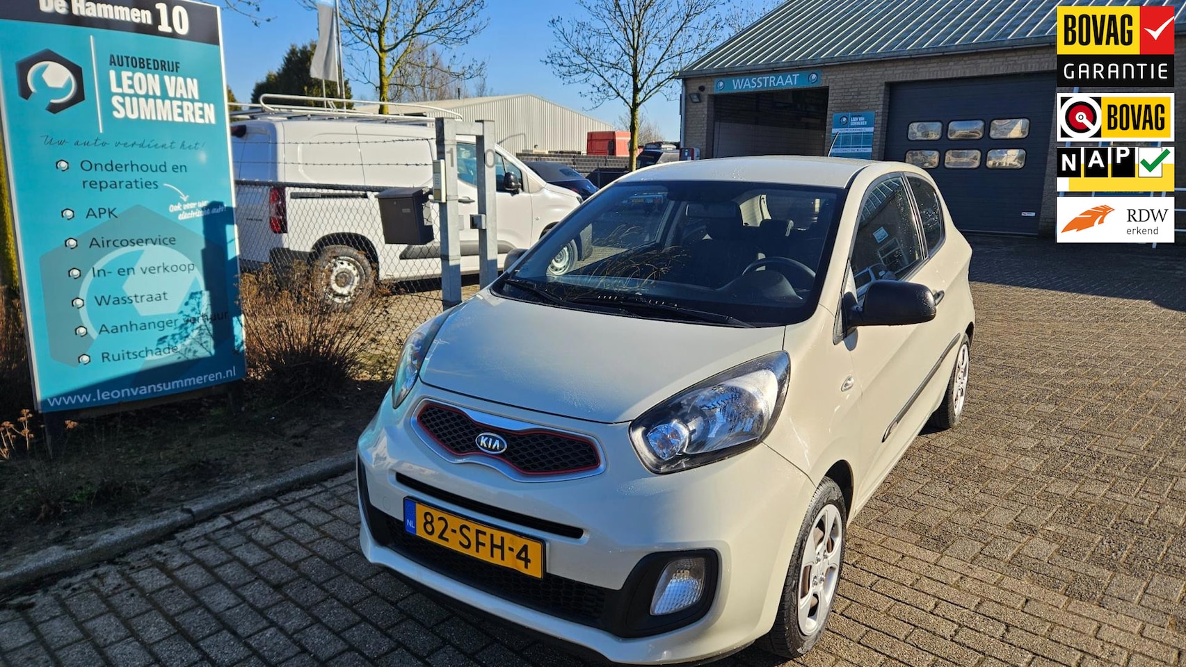 Kia Picanto - 1.2 CVVT Comfort Pack l Airco l elektrischeramen l stuurbekrachtiging - AutoWereld.nl