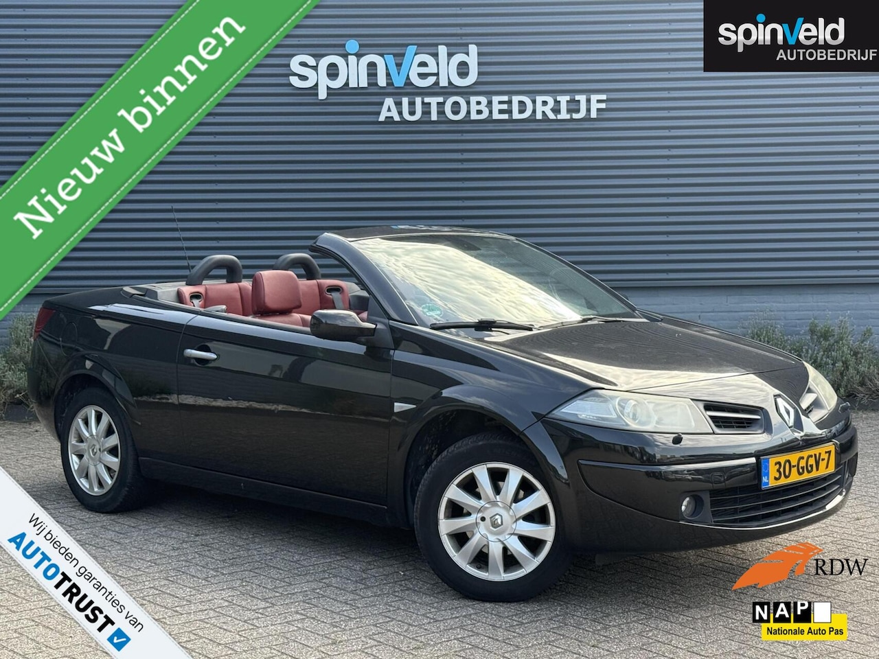 Renault Mégane coupé cabriolet - 1.6-16V Tech Line BJ`08 Pano Navi - AutoWereld.nl