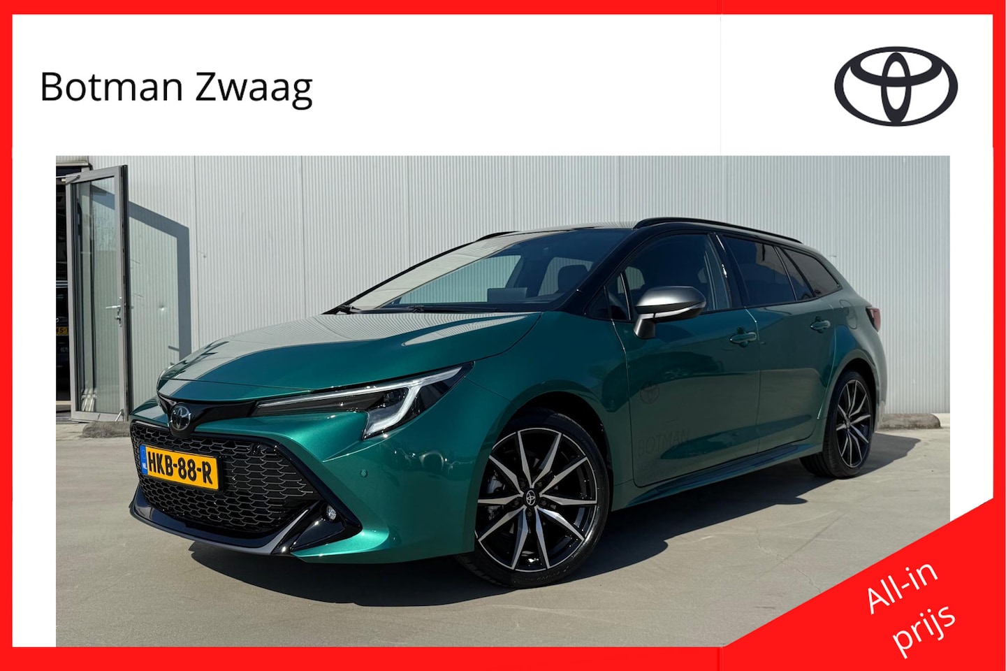 Toyota Corolla Touring Sports - Hybrid 140 GR Sport Automaat | Navigatie | BSM | Sportstoelen | Elektrische achterklep | C - AutoWereld.nl