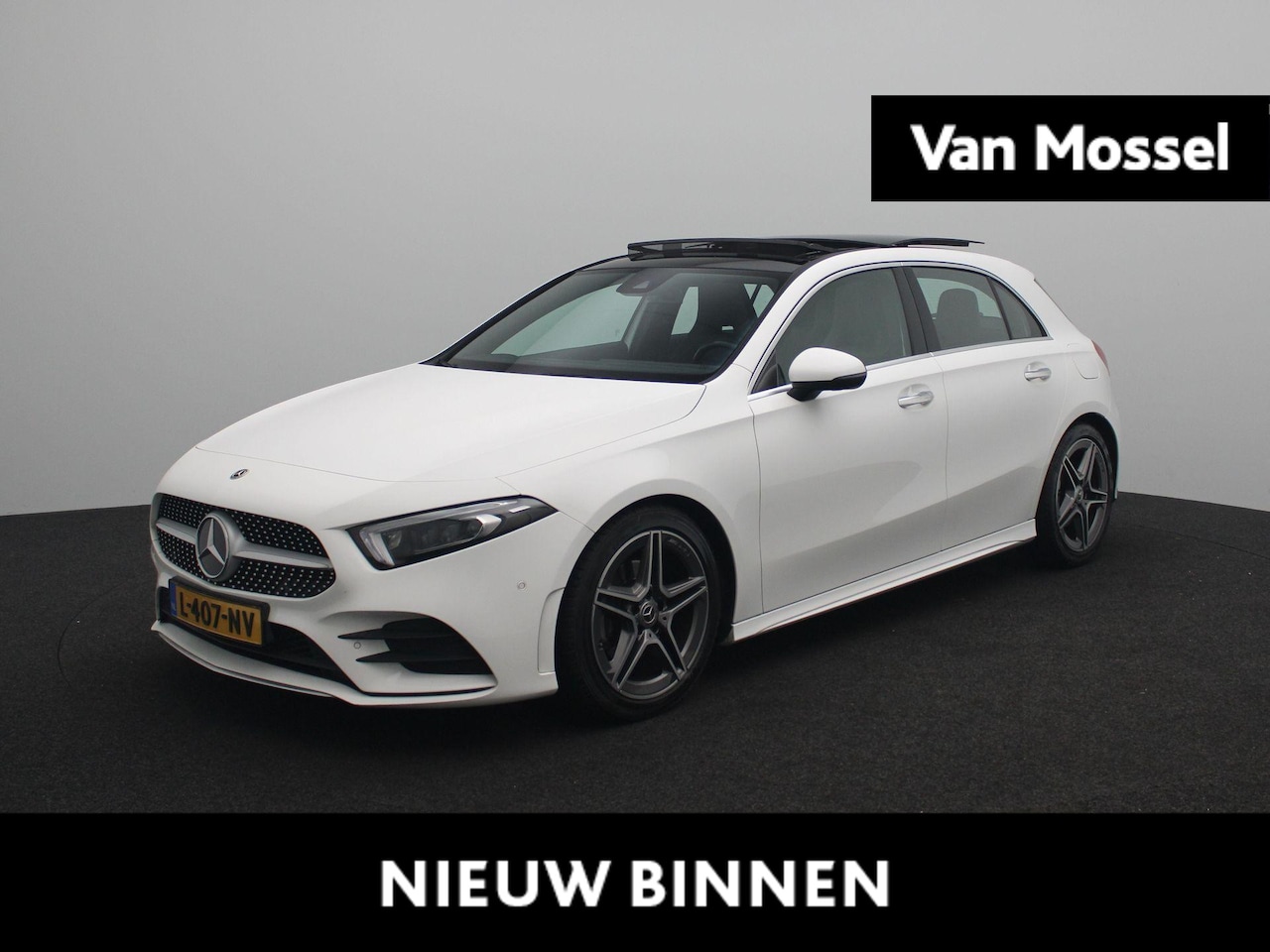 Mercedes-Benz A-klasse - 200 Aut. AMG Ambition | Panoramadak | Led Sfeerlicht | Memory | Camera | Navi | Stoelverwa - AutoWereld.nl