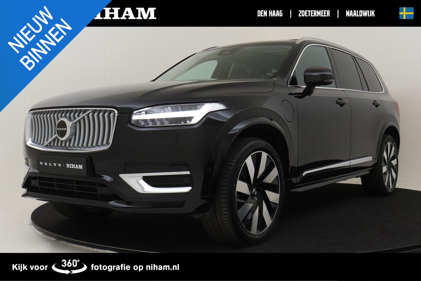 Volvo XC90 - T8 RECHARGE AWD PLUS BRIGHT *FULL OPTIONS!* -PANO.DAK|BOWERS&WILKINS|GEVENT.LEDER+MASSAGE| - AutoWereld.nl