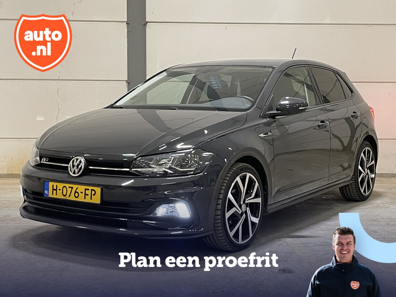 Volkswagen Polo - 1.0 TSI Highline Business R | Adapt Cruise Control | Carplay | Parkeersensoren | 18"LM Vel - AutoWereld.nl