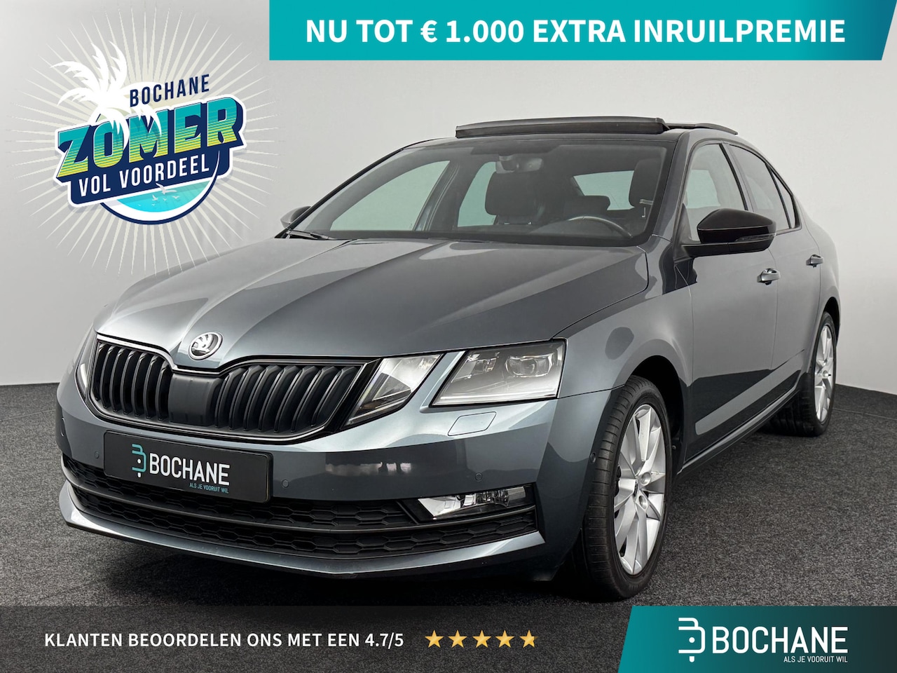 Skoda Octavia - 1.5 TSI 150 Pk Business Edition Plus Automaat | Panoramadak | Climatronic | parkeersensore - AutoWereld.nl