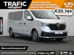 Renault Trafic - 2.0 dCi EDC 170pk T29 L2H1 Extra DC | Anniversary | Sidebars | Zwarte logo's | Glasslook |