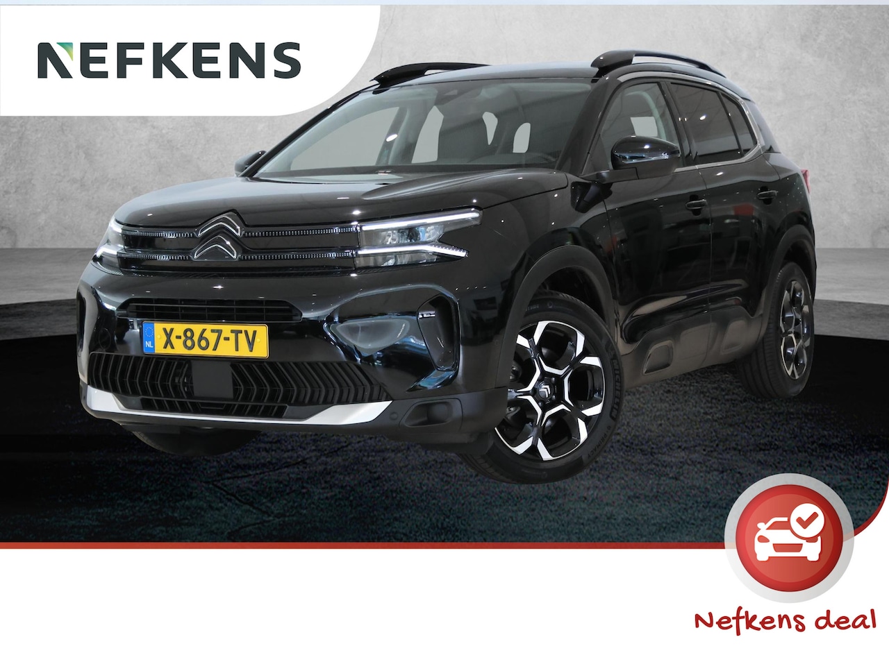Citroën C5 Aircross - 1.2 Hybrid 136 pk Plus | Keyless entry | Dodehoekbewaking | Elektrisch verstelbare en verw - AutoWereld.nl
