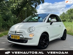 Fiat 500 - 1.2 Lounge Vol Leder Panoramadak Clima Lichtmetaal