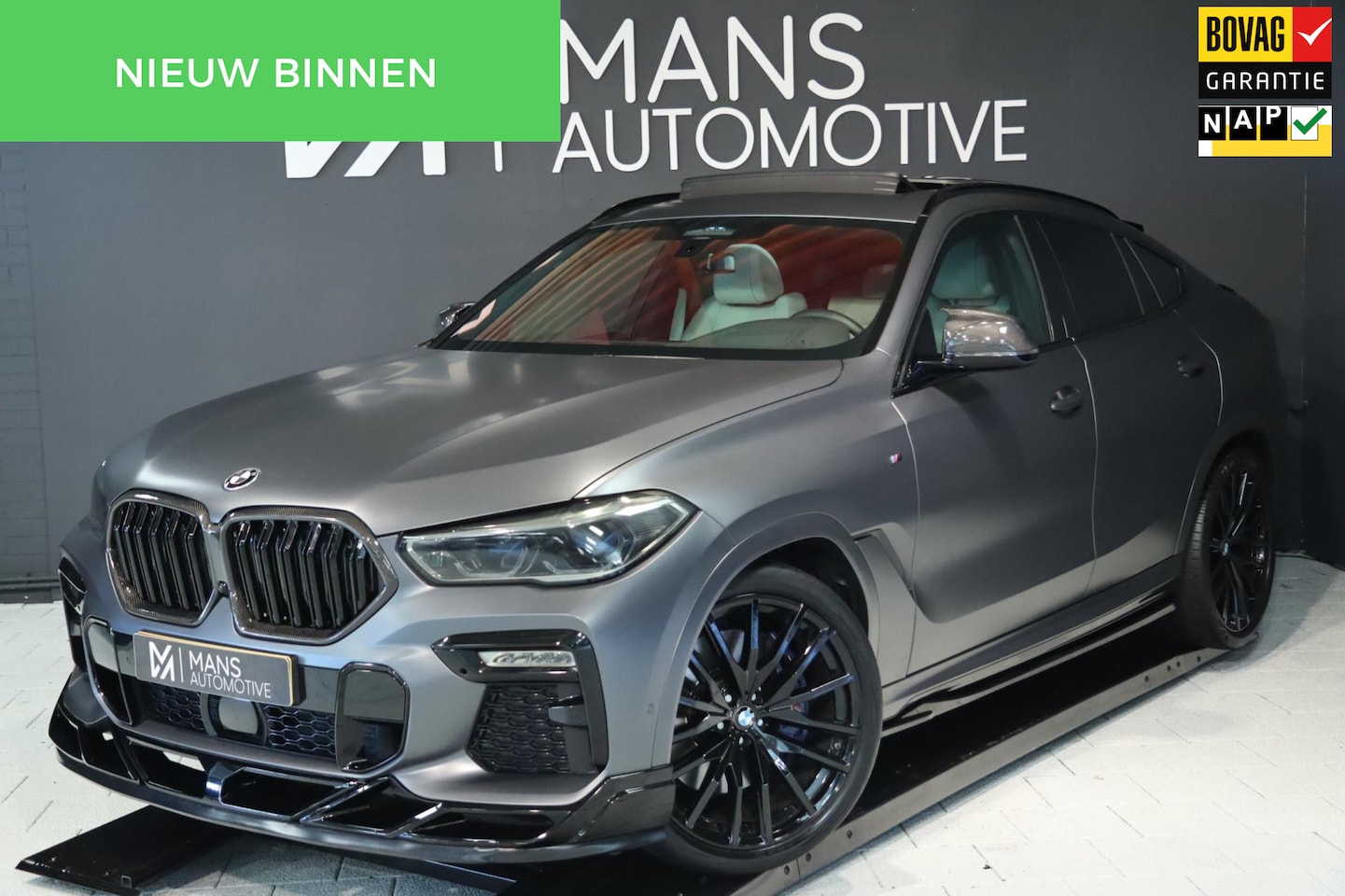 BMW X6 - XDrive40i M Sport / PANODAK / LASER / SOFT CLOSE / HUD / KEYLESS - AutoWereld.nl