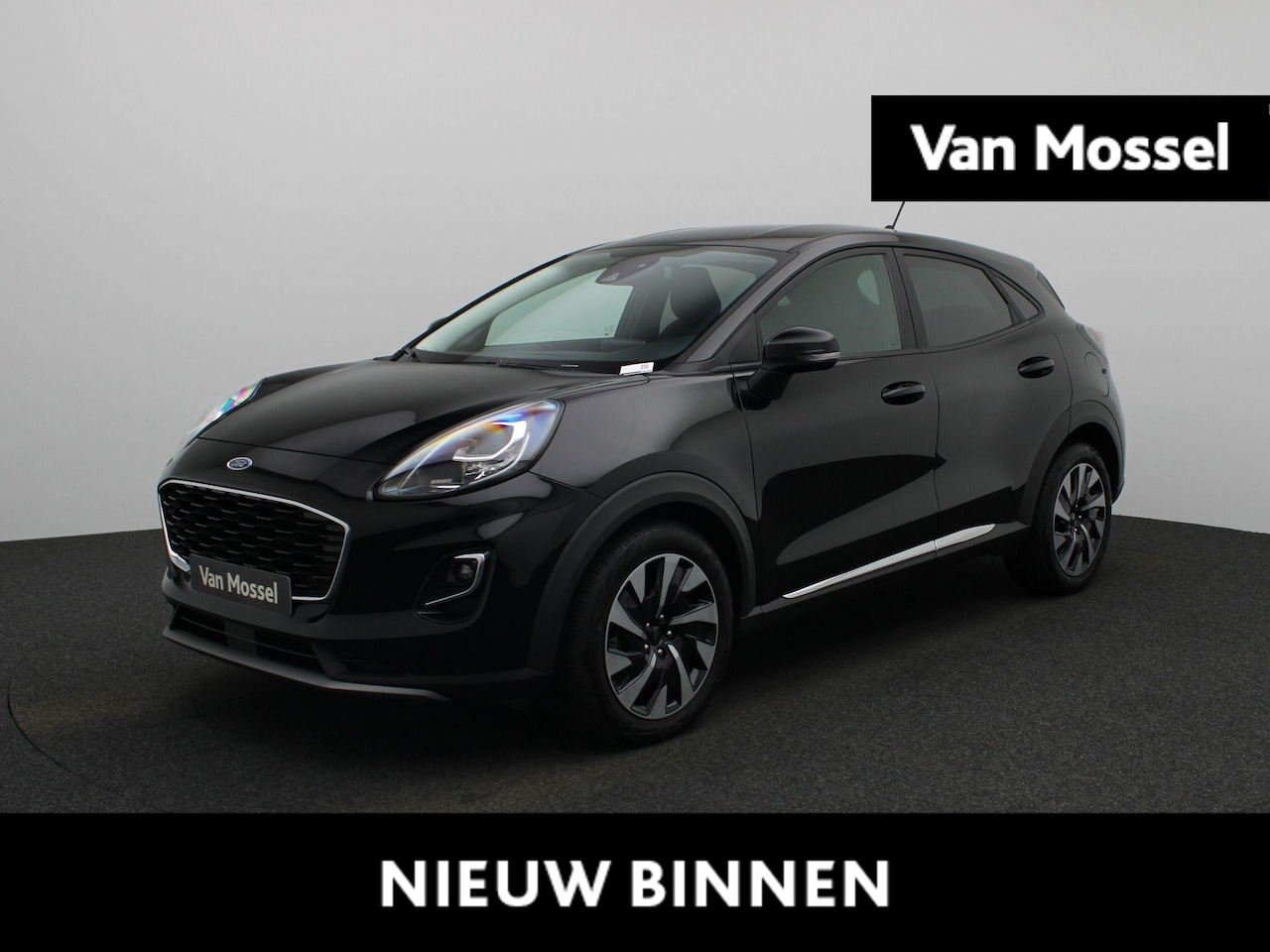 Ford Puma - 1.0 Ecoboost Titanium | Automaat | Verwarmbare Voorstoelen/Voorruit/Stuurwiel | Apple Carp - AutoWereld.nl