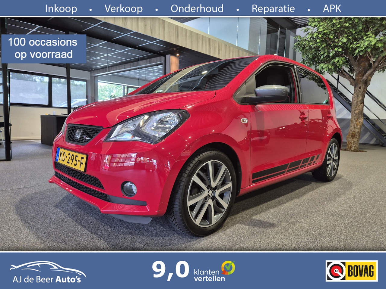 SEAT Mii - 1.0 FR Connect Zeer mooie en complete dealeronderhouden auto - AutoWereld.nl