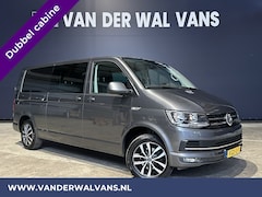 Volkswagen Transporter - 2.0 TDI 150pk Automaat L2H1 Dubbele Cabine Euro6 Airco | 5-Zits | Navigatie | 2x Zijdeur |