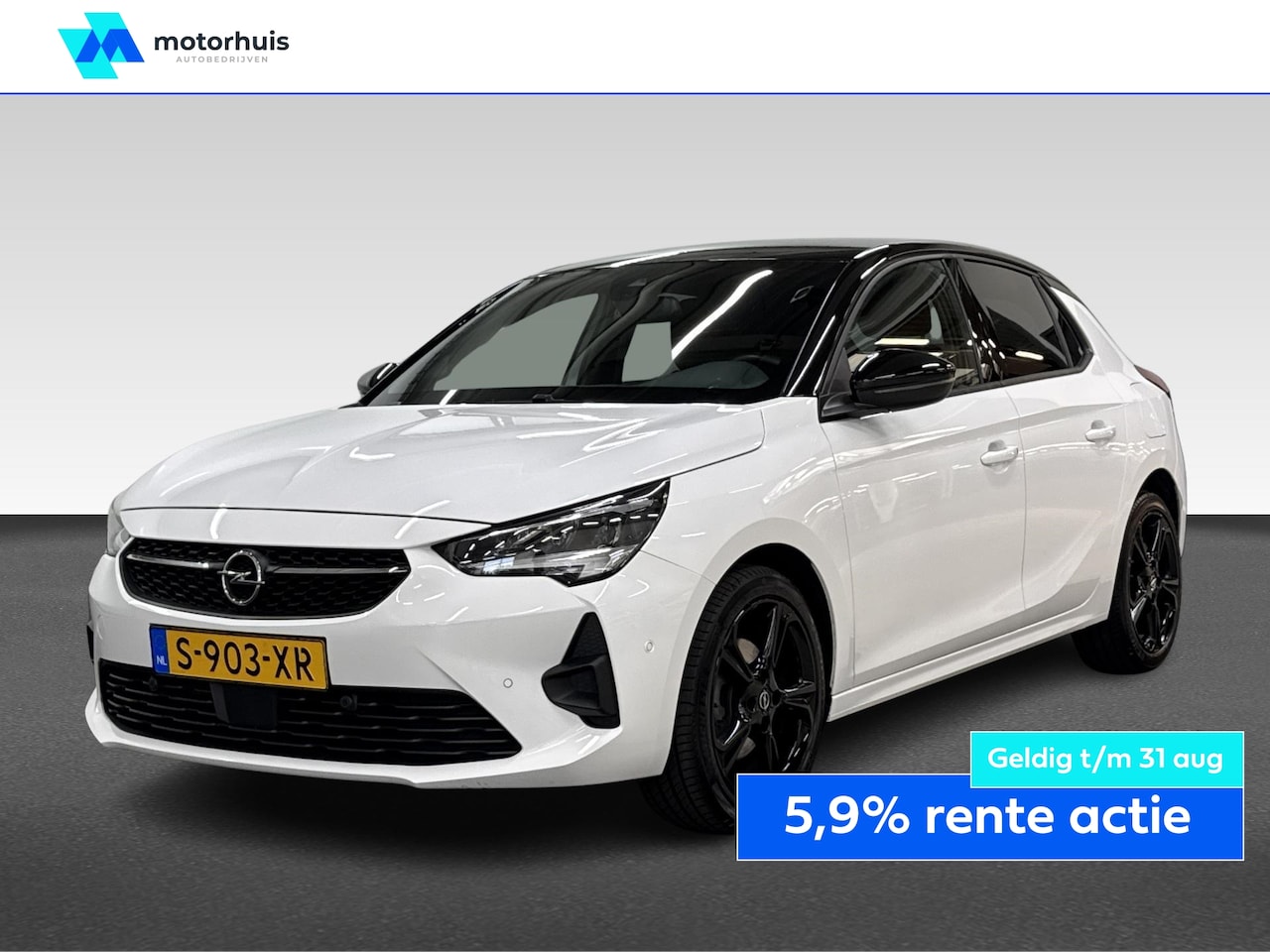 Opel Corsa - 1.2 TURBO 100PK GS-LINE NAVI LED VIRTUAL COCKPIT TEL CRUISE PDC CAMERA NAP - AutoWereld.nl