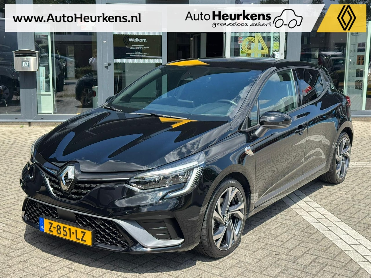 Renault Clio - E-Tech Hybrid 145 R.S. Line | Dealeronderhouden | Lederen bekleding | - AutoWereld.nl