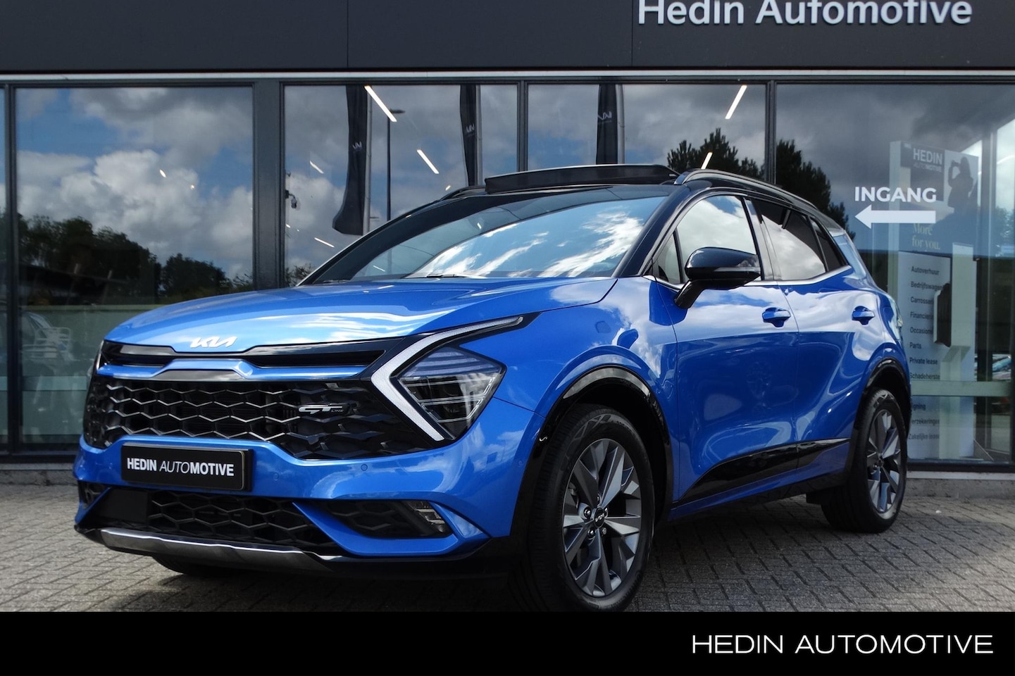 Kia Sportage - 1.6 T-GDi Hybrid 230PK GT-PlusLine | PANORAMADAK | NAVI | 360 CAMERA | LEDER | ADAPTIEVE C - AutoWereld.nl