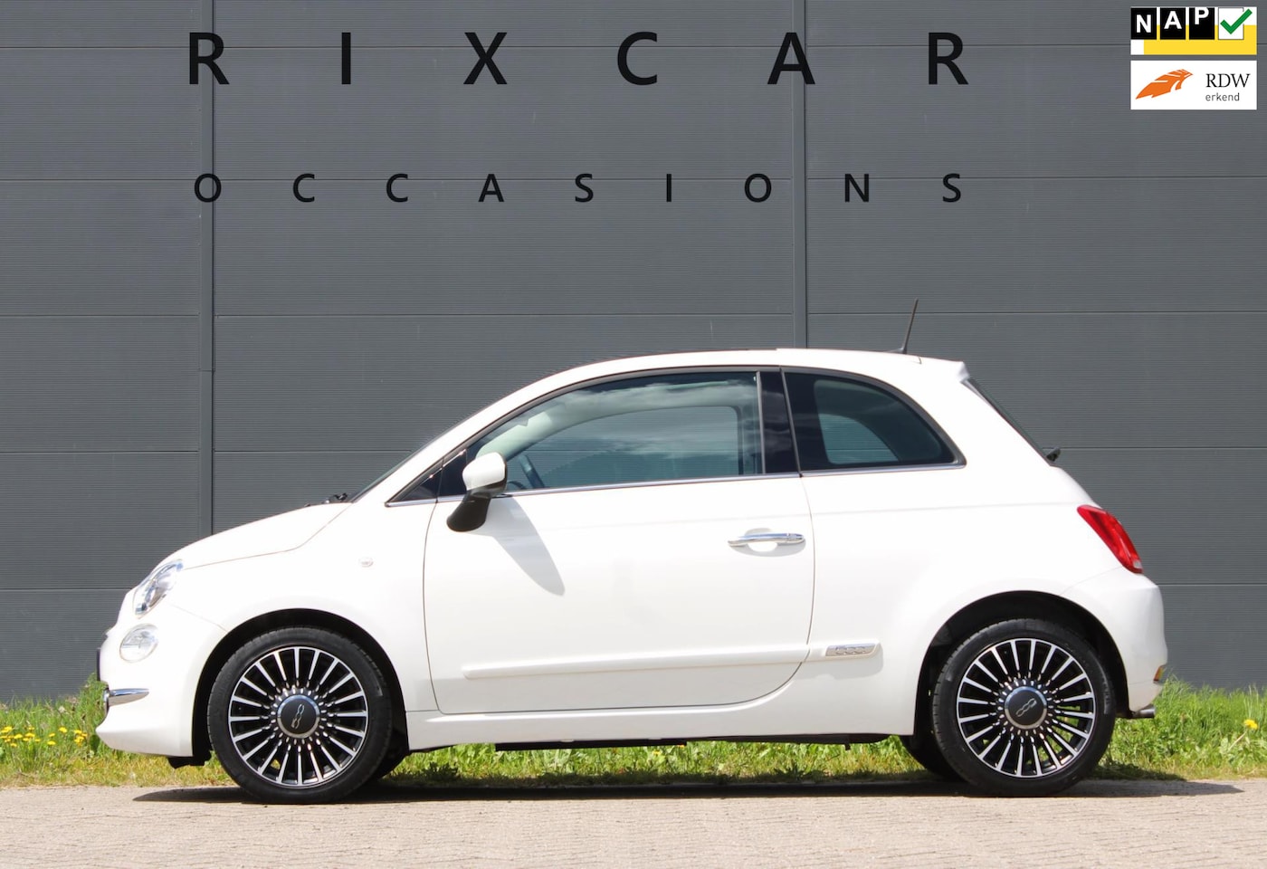Fiat 500 - 0.9 TwinAir Turbo Lounge Panodak Automaat !!NIEUWBINNEN!! - AutoWereld.nl