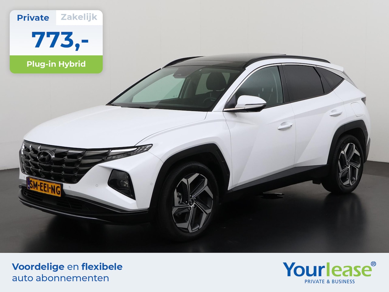 Hyundai Tucson - 1.6 T-GDI PHEV Premium Sky 4WD | All-in 773,- Private Lease | Zondag Open! - AutoWereld.nl