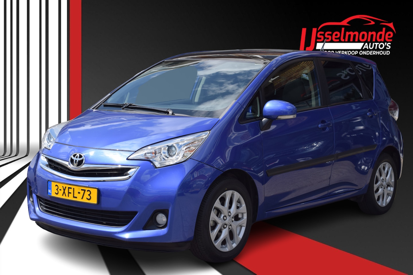 Toyota Verso S - 1.3 VVT-i Comfort NAP Pano Camera Navi Climate Cruise - AutoWereld.nl