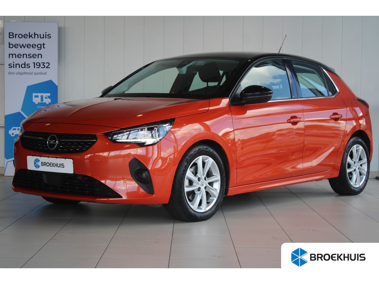 Opel Corsa - 1.2 Turbo 100-PK Elegance PARKEERCAMERA | STOEL EN STUUR VERWARMING | CARPLAY | CRUISE | D - AutoWereld.nl