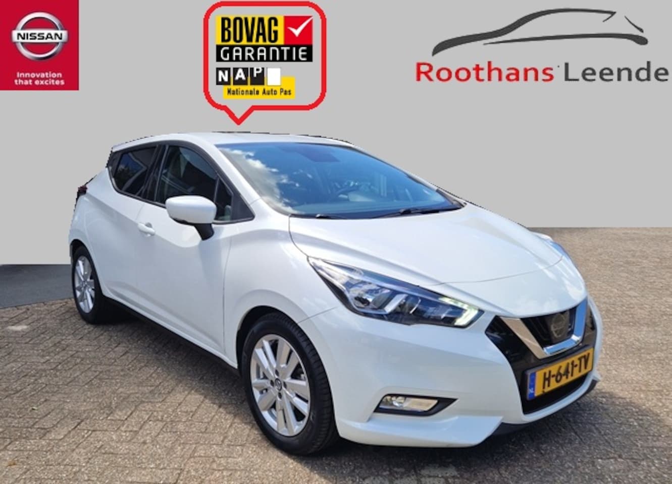 Nissan Micra - 1.0 100PK IG-Turbo N-Connecta - Navi Pack - Camera - AutoWereld.nl