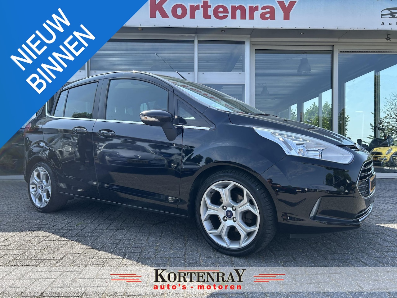 Ford B-Max - 1.0 EcoBoost Titanium 100% dealer/panoramadak/bomvol opties zie info - AutoWereld.nl