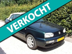 Volkswagen Golf Cabriolet - 1.8 ZEER NETJES DAK IS 2 JAAR OUD