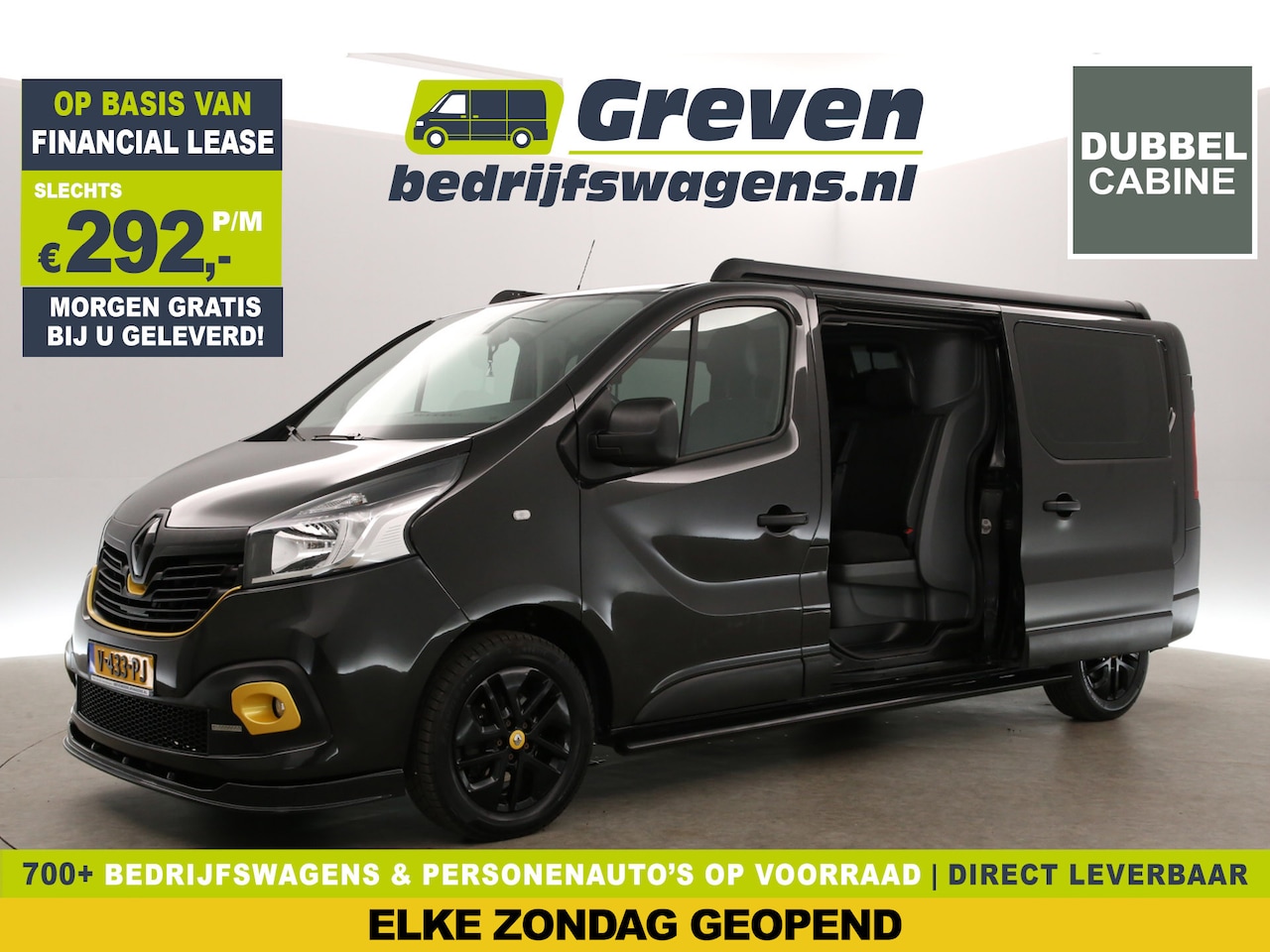 Renault Trafic - 1.6 dCi T29 L2H1 Formula Edition Dubbele Cabine Airco Cruise Navi LED PDC 5 Persoons 2xSch - AutoWereld.nl